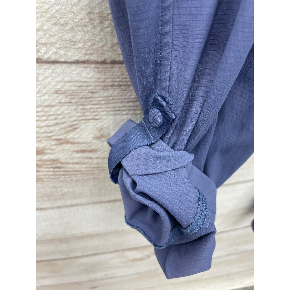 Marmot Womens Blue Lightweight Hiking Pants Snap Capri Length‎ Pocketed XXL 14 - Picture 7 of 14
